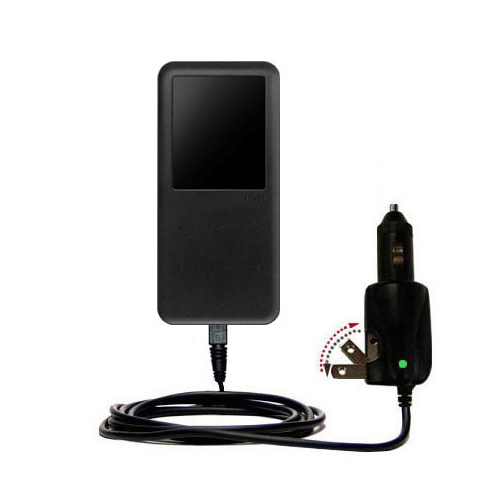 Car & Home 2 in 1 Charger compatible with the iRiver E30