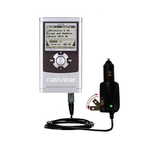 Car & Home 2 in 1 Charger compatible with the iRiver iHP-110