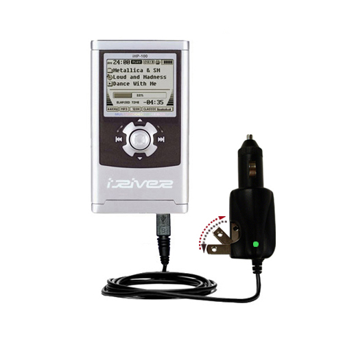 Car & Home 2 in 1 Charger compatible with the iRiver iHP-120