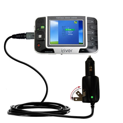 Car & Home 2 in 1 Charger compatible with the iRiver PMP-100
