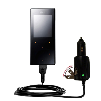 Car & Home 2 in 1 Charger compatible with the iRiver T5 4GB