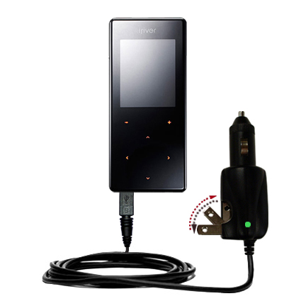 Car & Home 2 in 1 Charger compatible with the iRiver T6