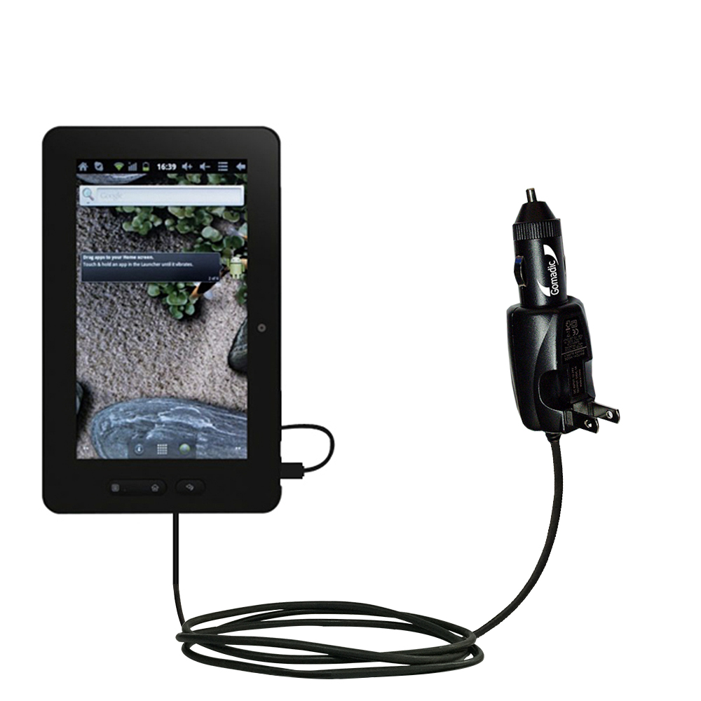 Car & Home 2 in 1 Charger compatible with the iView 760TPC