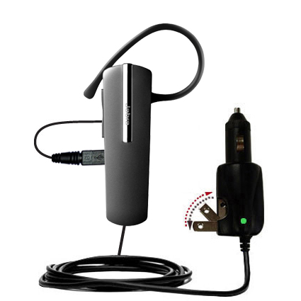 Car & Home 2 in 1 Charger compatible with the Jabra BT2080