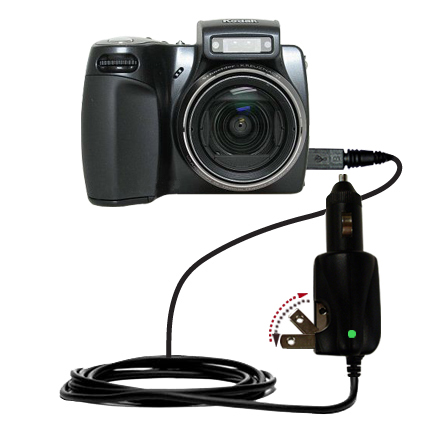 Car & Home 2 in 1 Charger compatible with the Kodak DX7590