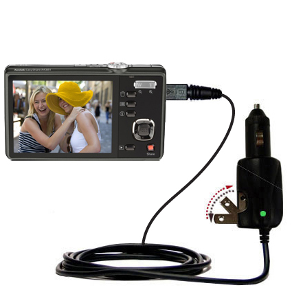 Car & Home 2 in 1 Charger compatible with the Kodak EasyShare M341