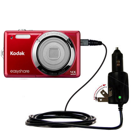 Car & Home 2 in 1 Charger compatible with the Kodak EasyShare M522