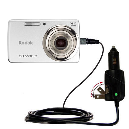 Car & Home 2 in 1 Charger compatible with the Kodak EasyShare M532