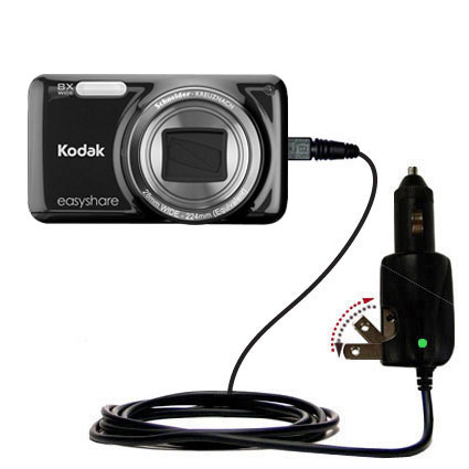 Car & Home 2 in 1 Charger compatible with the Kodak EasyShare M583