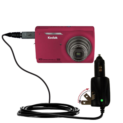 Car & Home 2 in 1 Charger compatible with the Kodak M1093 IS