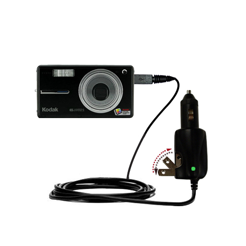 Car & Home 2 in 1 Charger compatible with the Kodak V603 V610