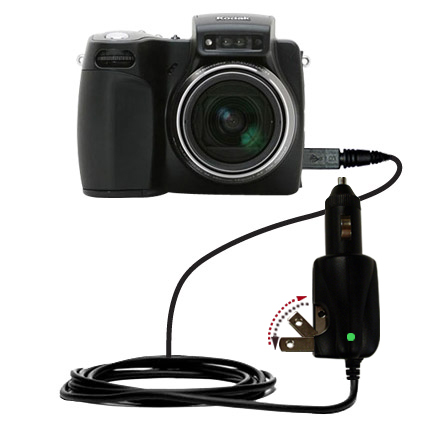 Car & Home 2 in 1 Charger compatible with the Kodak Z7590