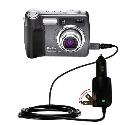 Car & Home 2 in 1 Charger compatible with the Kodak Z760