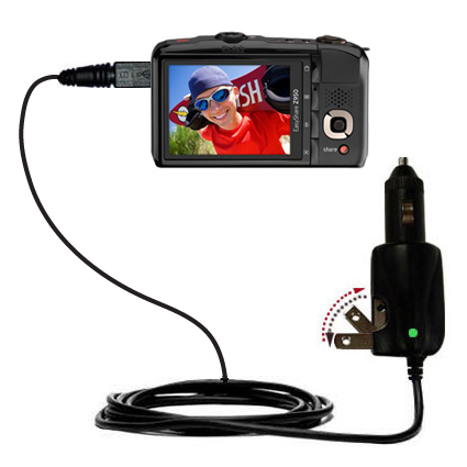 Car & Home 2 in 1 Charger compatible with the Kodak z950