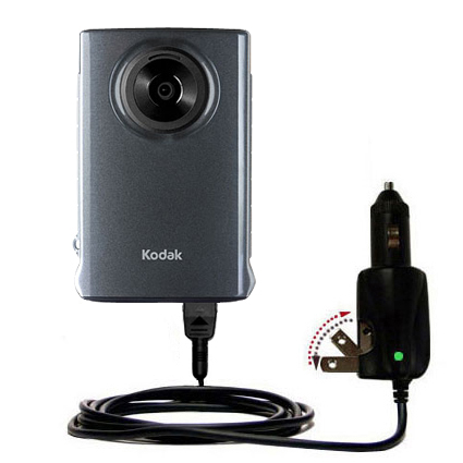 Car & Home 2 in 1 Charger compatible with the Kodak Zm1 Mini Video Camera