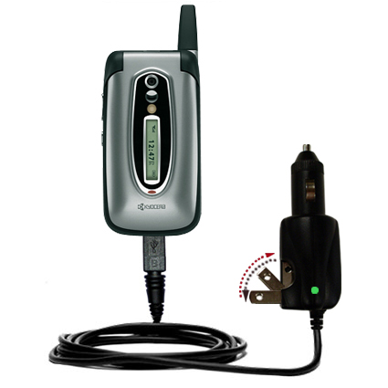 Car & Home 2 in 1 Charger compatible with the Kyocera Candid