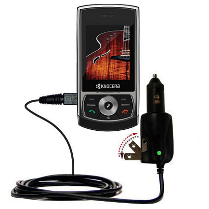 Car & Home 2 in 1 Charger compatible with the Kyocera E4600