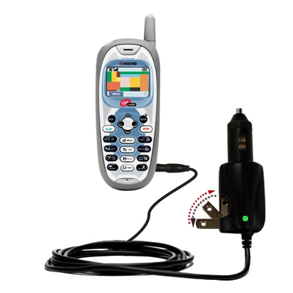 Car & Home 2 in 1 Charger compatible with the Kyocera K10