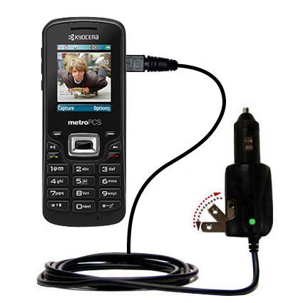 Car & Home 2 in 1 Charger compatible with the Kyocera S1350