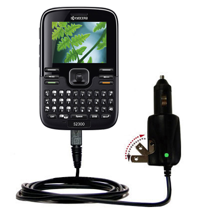 Car & Home 2 in 1 Charger compatible with the Kyocera S2300 Torino