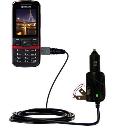Car & Home 2 in 1 Charger compatible with the Kyocera Solo E4000