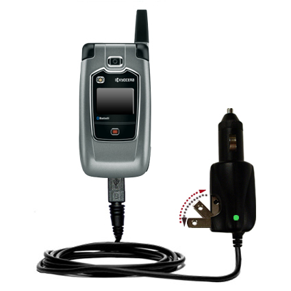 Car & Home 2 in 1 Charger compatible with the Kyocera Xcursion