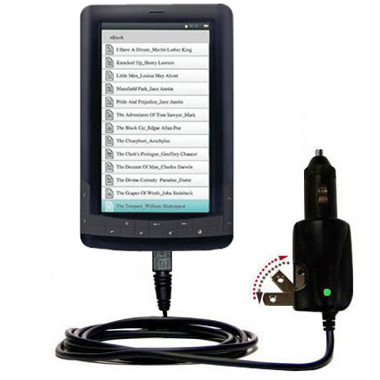 Car & Home 2 in 1 Charger compatible with the Laser Ebook EB7C
