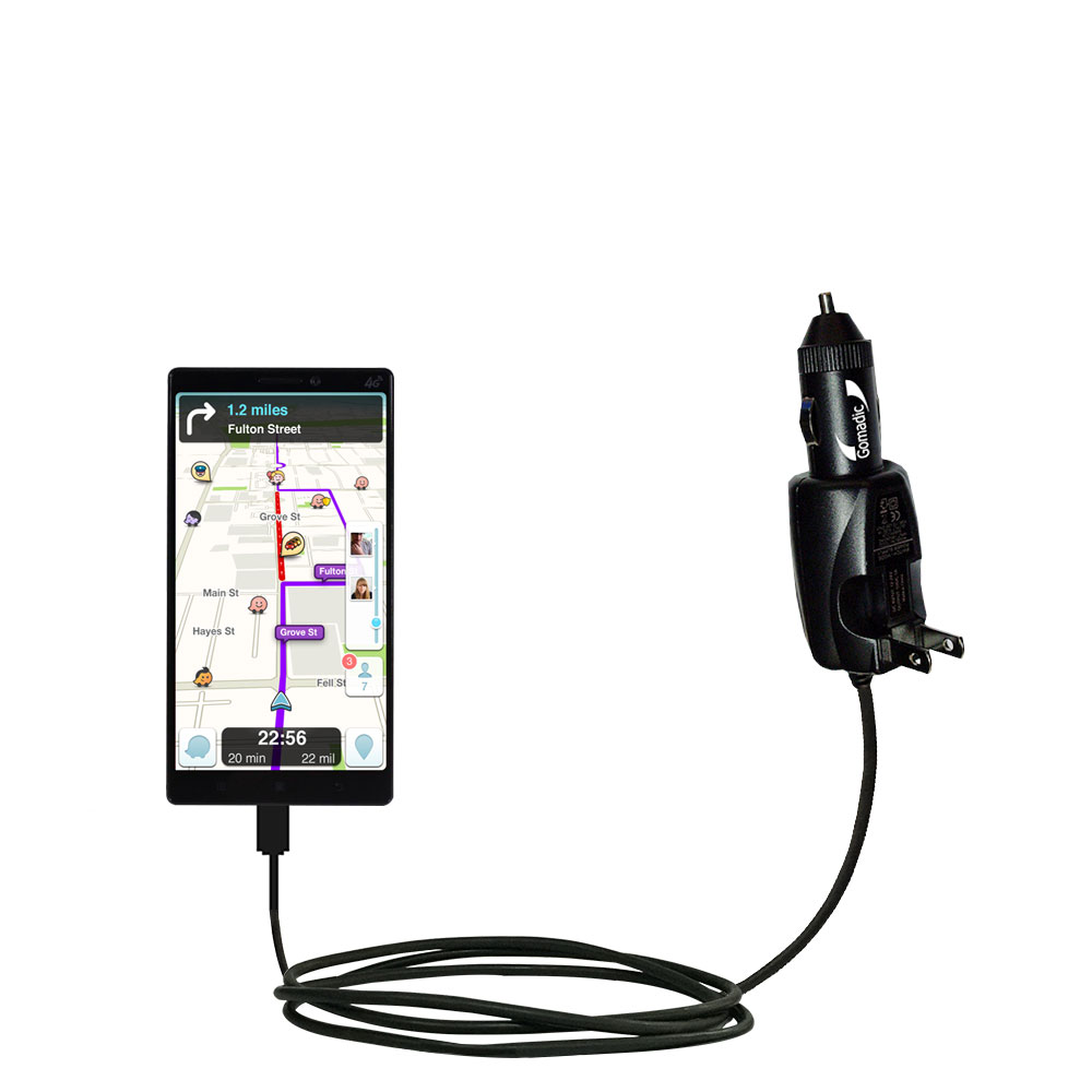 Car & Home 2 in 1 Charger compatible with the Lenovo VIBE Z2