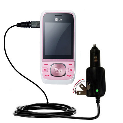 Car & Home 2 in 1 Charger compatible with the LG  GU280