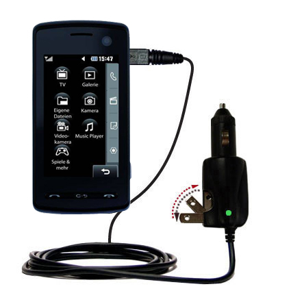Car & Home 2 in 1 Charger compatible with the LG  KB770