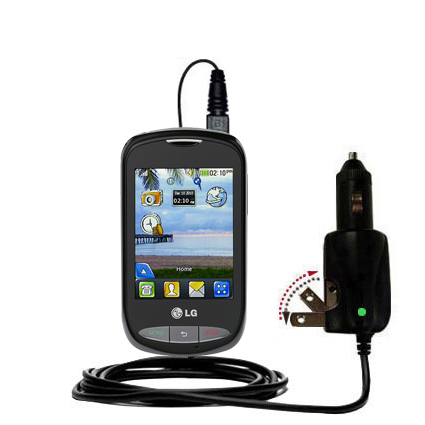 Car & Home 2 in 1 Charger compatible with the LG 800G