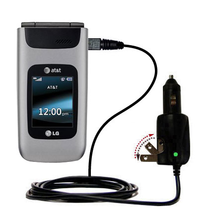 Car & Home 2 in 1 Charger compatible with the LG A340