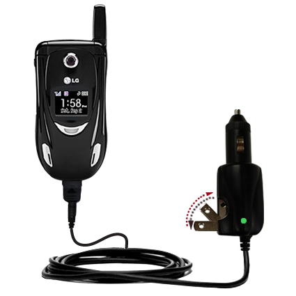 Car & Home 2 in 1 Charger compatible with the LG AX490