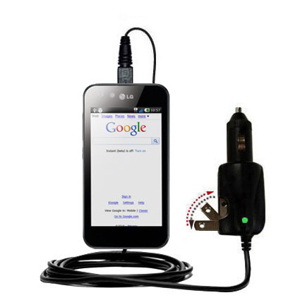 Car & Home 2 in 1 Charger compatible with the LG B