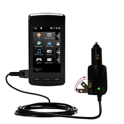 Car & Home 2 in 1 Charger compatible with the LG DARE