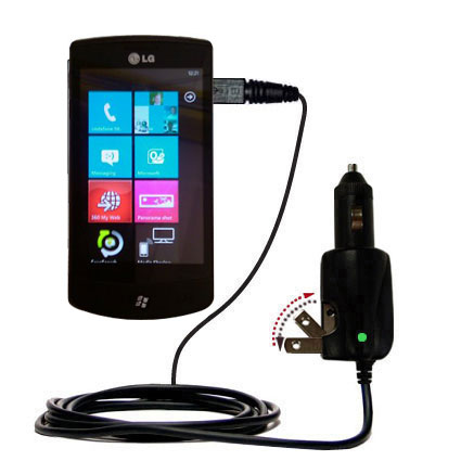 Car & Home 2 in 1 Charger compatible with the LG E900