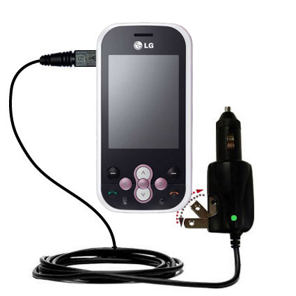 Car & Home 2 in 1 Charger compatible with the LG Etna