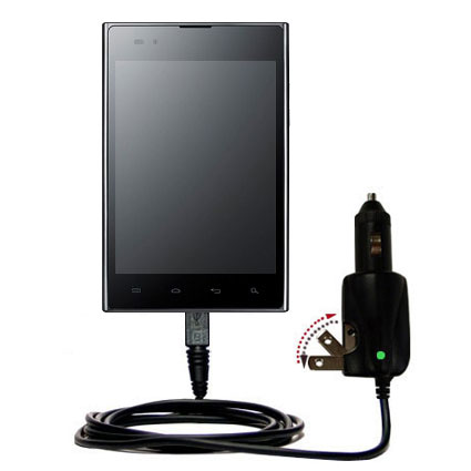Car & Home 2 in 1 Charger compatible with the LG F100L