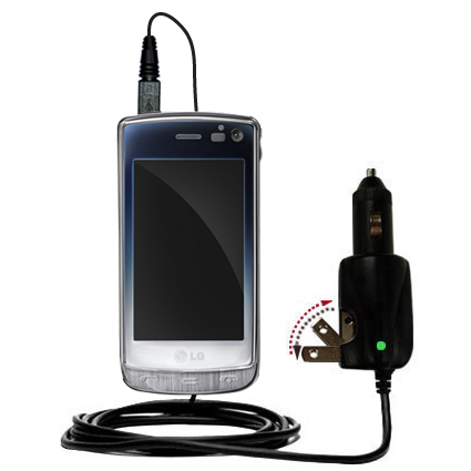 Car & Home 2 in 1 Charger compatible with the LG GD900 Crystal