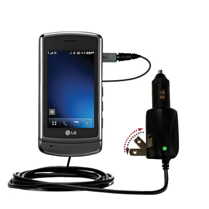 Car & Home 2 in 1 Charger compatible with the LG Glimmer