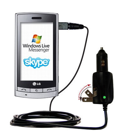 Car & Home 2 in 1 Charger compatible with the LG GT405