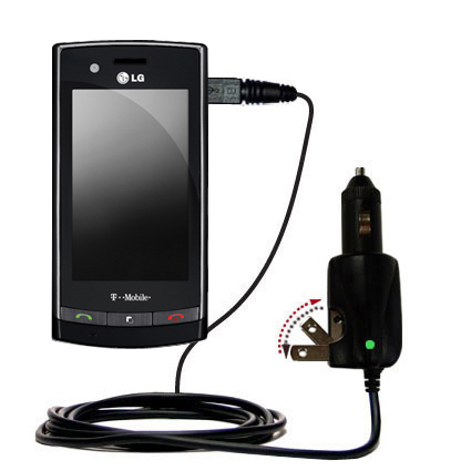 Car & Home 2 in 1 Charger compatible with the LG GT500