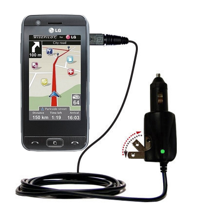 Car & Home 2 in 1 Charger compatible with the LG GT500 Puccini