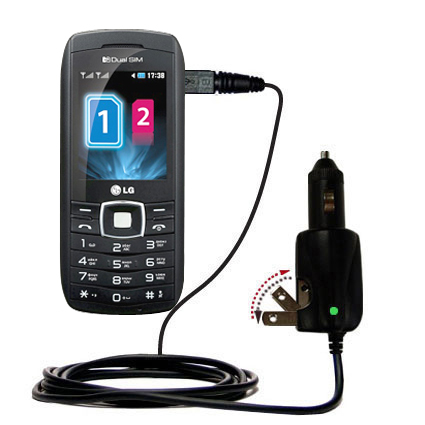 Car & Home 2 in 1 Charger compatible with the LG GX300