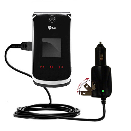 Car & Home 2 in 1 Charger compatible with the LG KG810