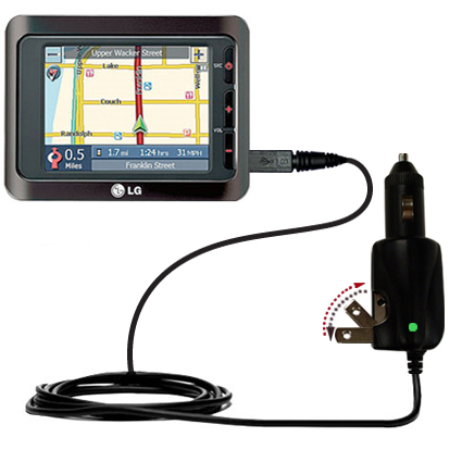 Car & Home 2 in 1 Charger compatible with the LG LN735