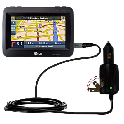 Car & Home 2 in 1 Charger compatible with the LG LN790