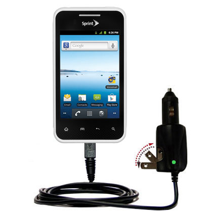 Car & Home 2 in 1 Charger compatible with the LG LS696