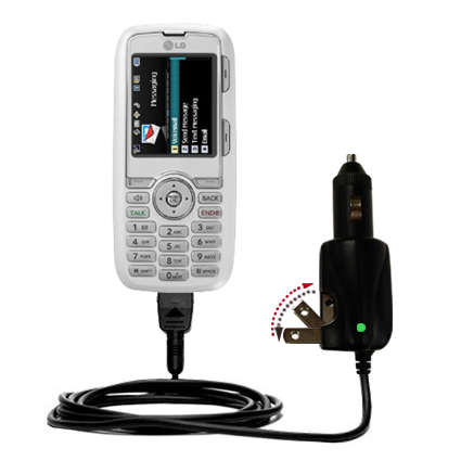 Car & Home 2 in 1 Charger compatible with the LG LX260 LX290