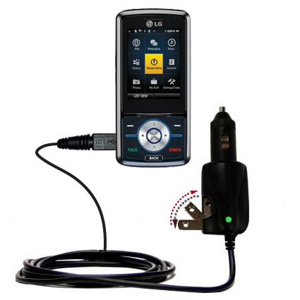 Car & Home 2 in 1 Charger compatible with the LG LX290